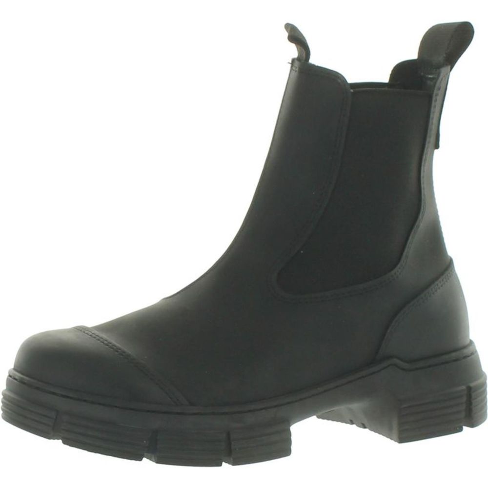 Ganni Chelsea Boots— chunky but slim, lightly used, in excellent shape